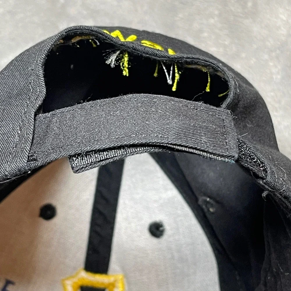 Vintage Pittsburgh Pirates Cap Youth OS Black Baseball Hat Team MLB Edwards